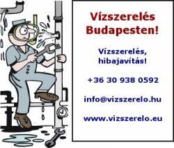 Vízszerelés Budapesten